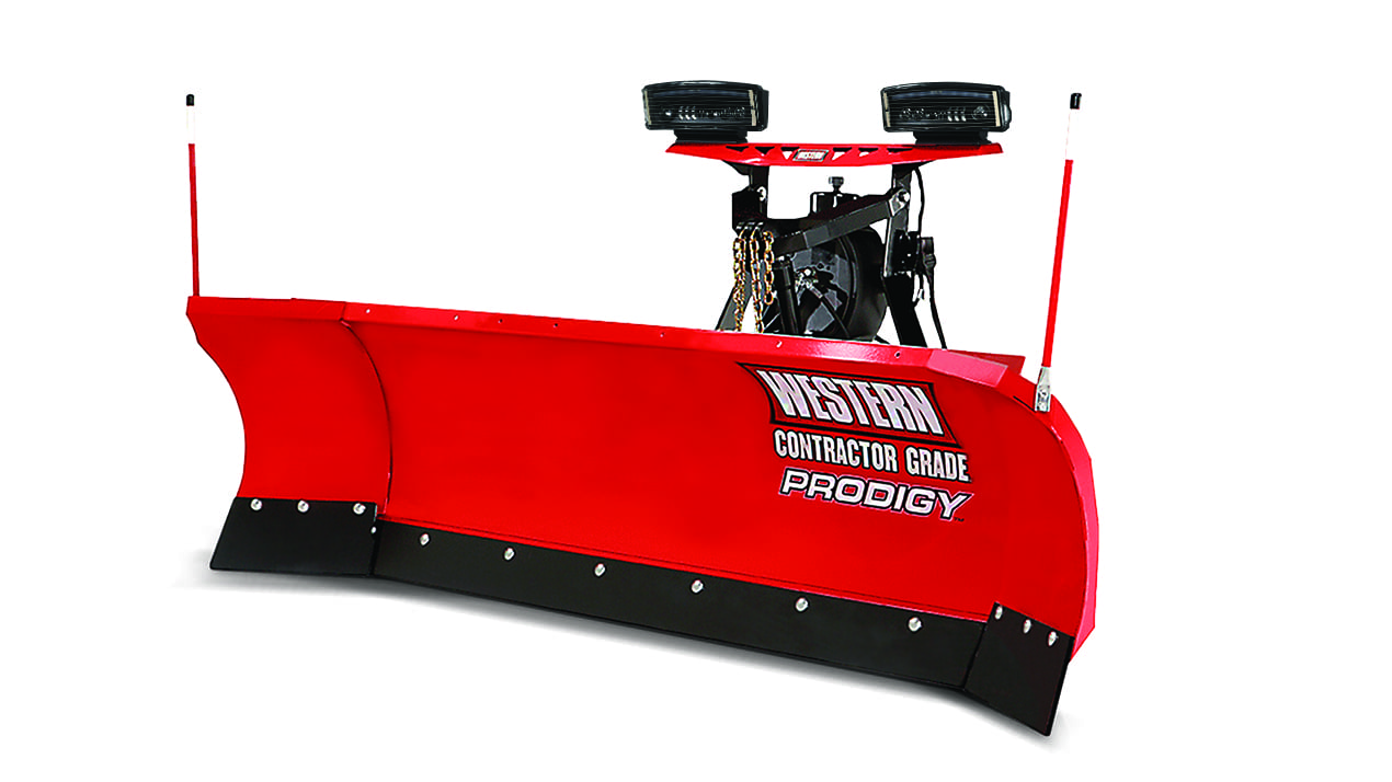 Plow Wing Kit – Red, Black Tubes, Red Markers – Snow Plow Wings