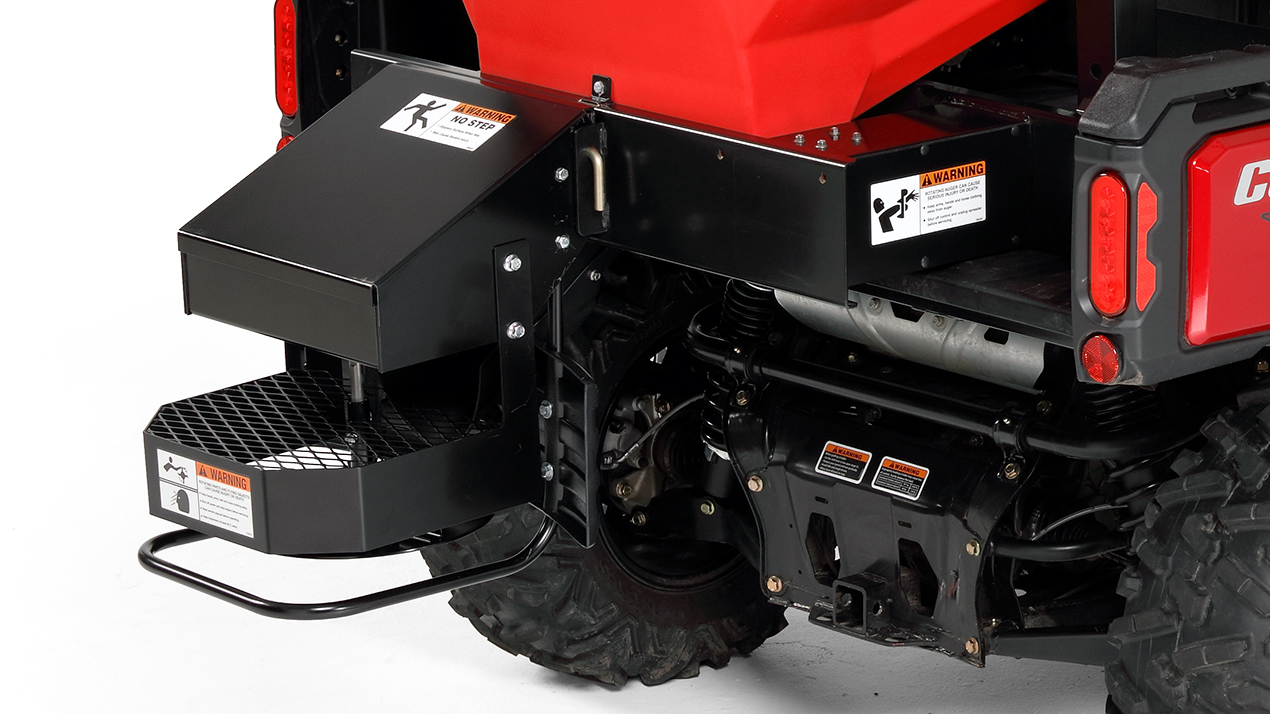 Tornado™ UTV Poly Hopper Spreader Utility Salter WESTERN®