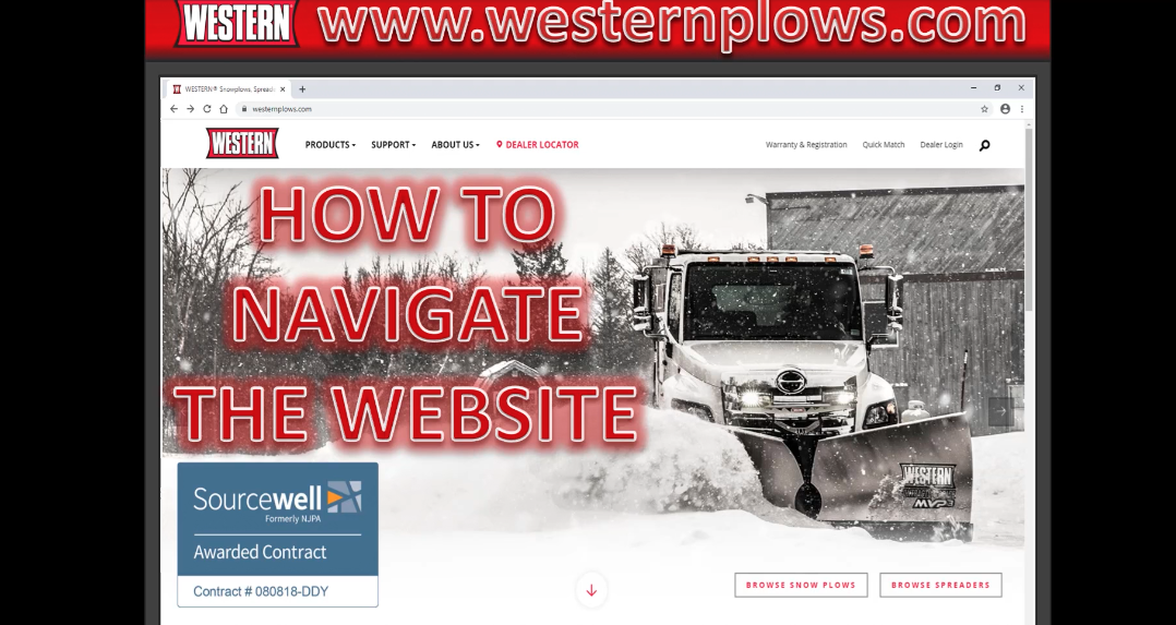 How to Navigate the Website