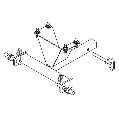 combined receiver 3 point mount
