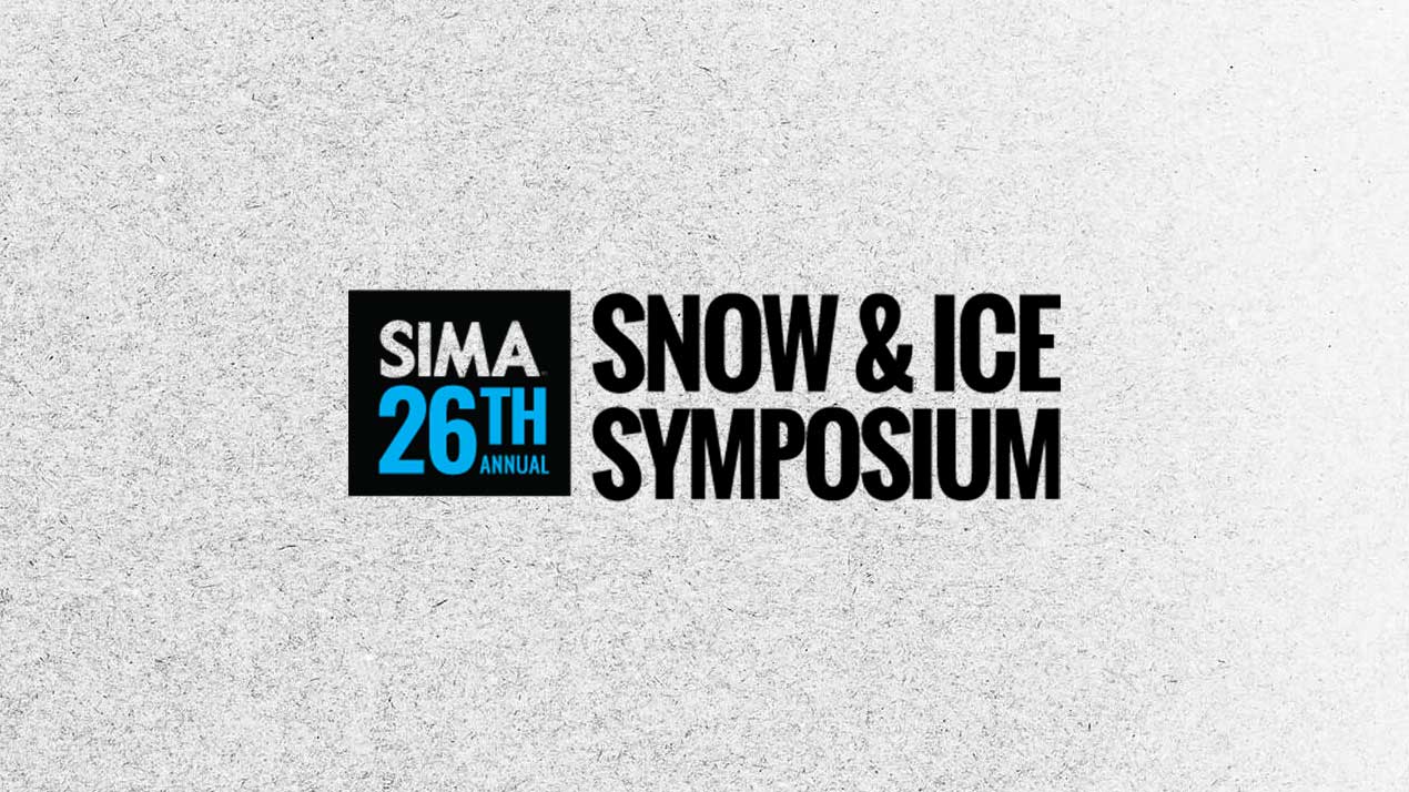 SIMA snow and ice symposium - June 2023