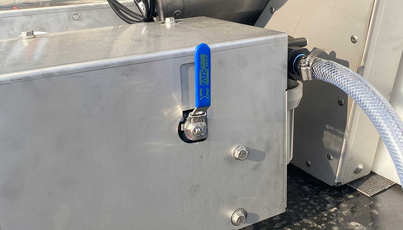 control valve for tri shield system