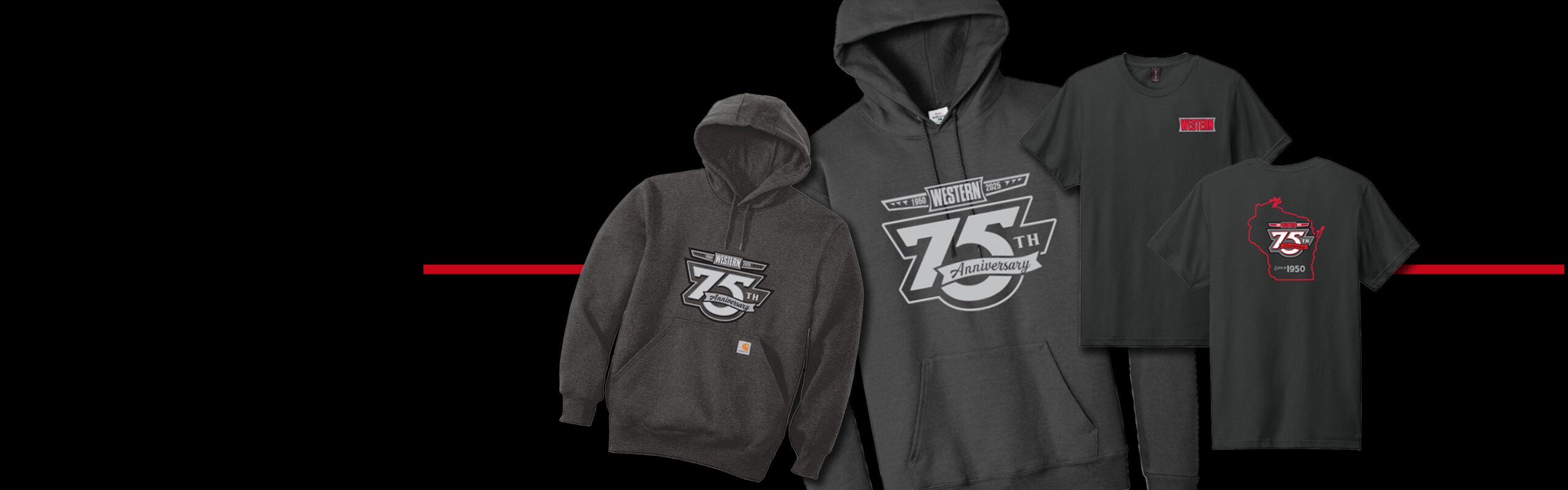 close out sale for 75th anniversary western products merchandise