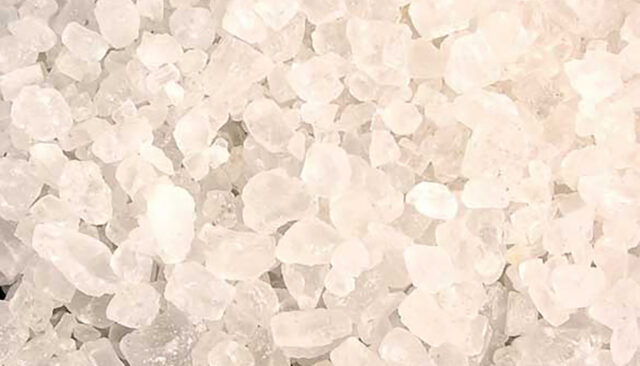 bagged rock salt