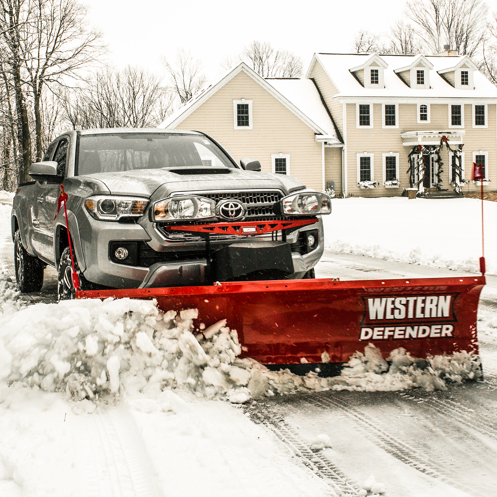defender snowplow mobile image