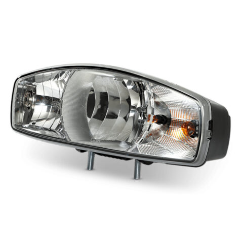 dual halogen headlights for snowplows