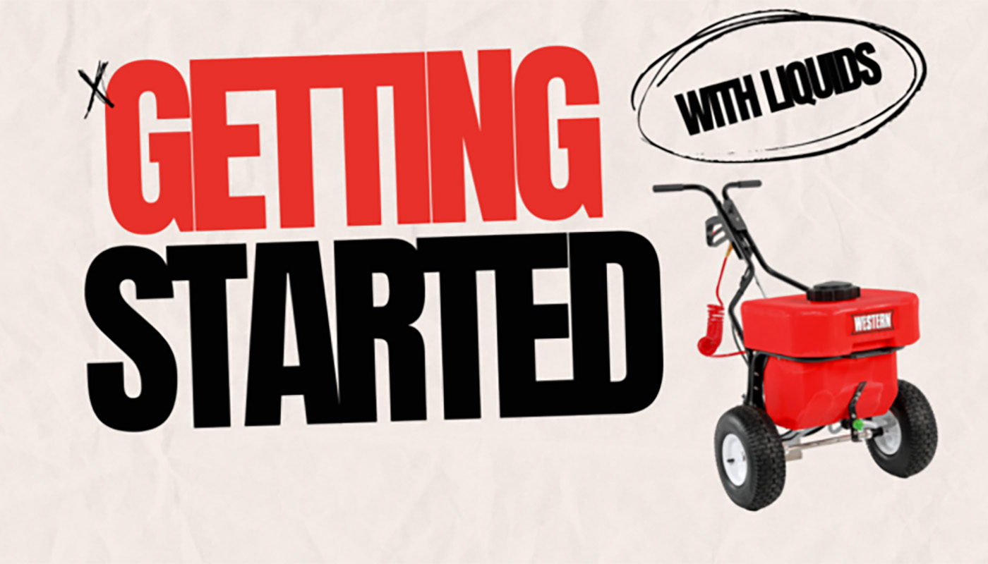 western getting started with liquids with walk behind sprayer