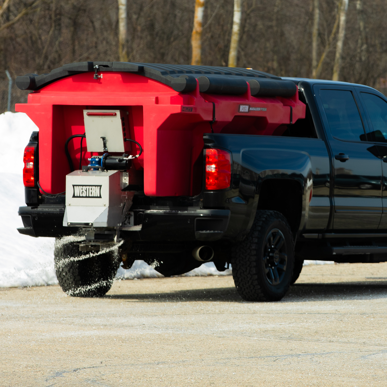 MARAUDER hopper spreader mobile